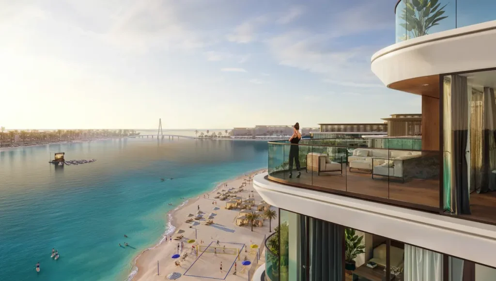 Balcony View of Pearlside Marina Residences