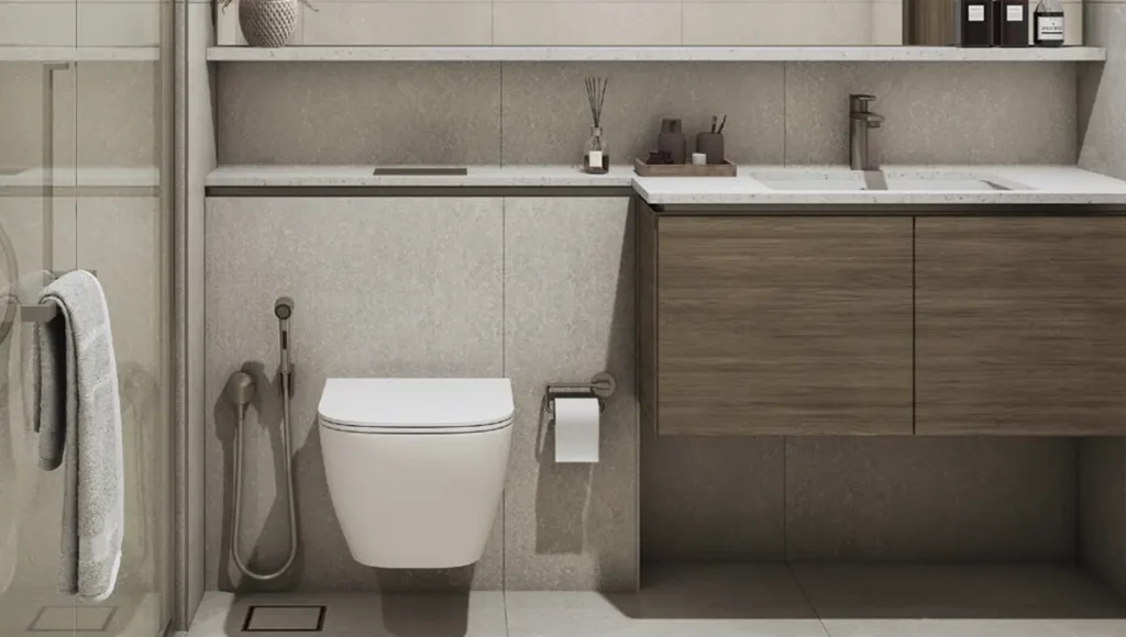 Bathroom of Peralside Marina Residences