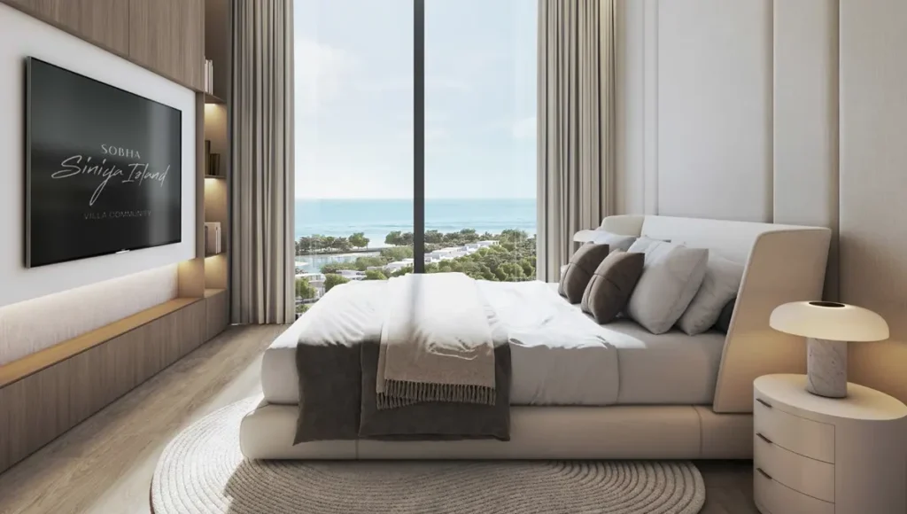 Bedroom of Pearlside Marina Residences