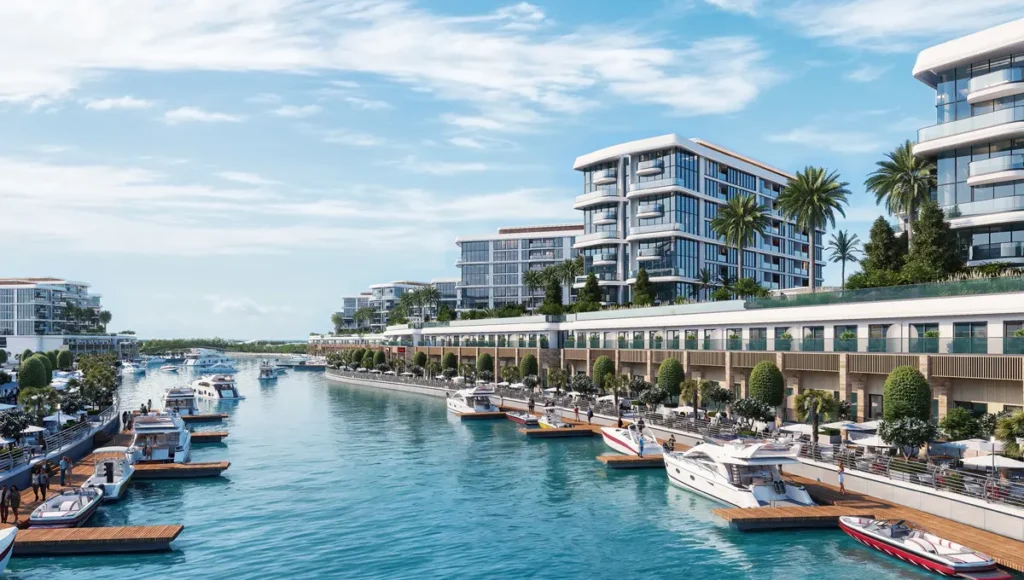 Canal View of Pearlside Marina Residences