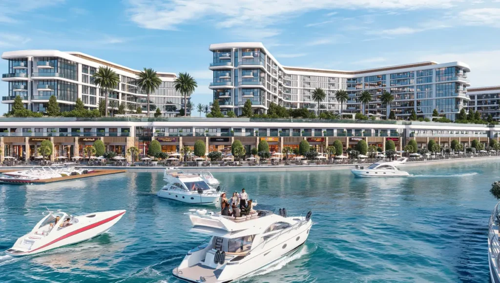 Exteriors of Pearlside Marina Residences